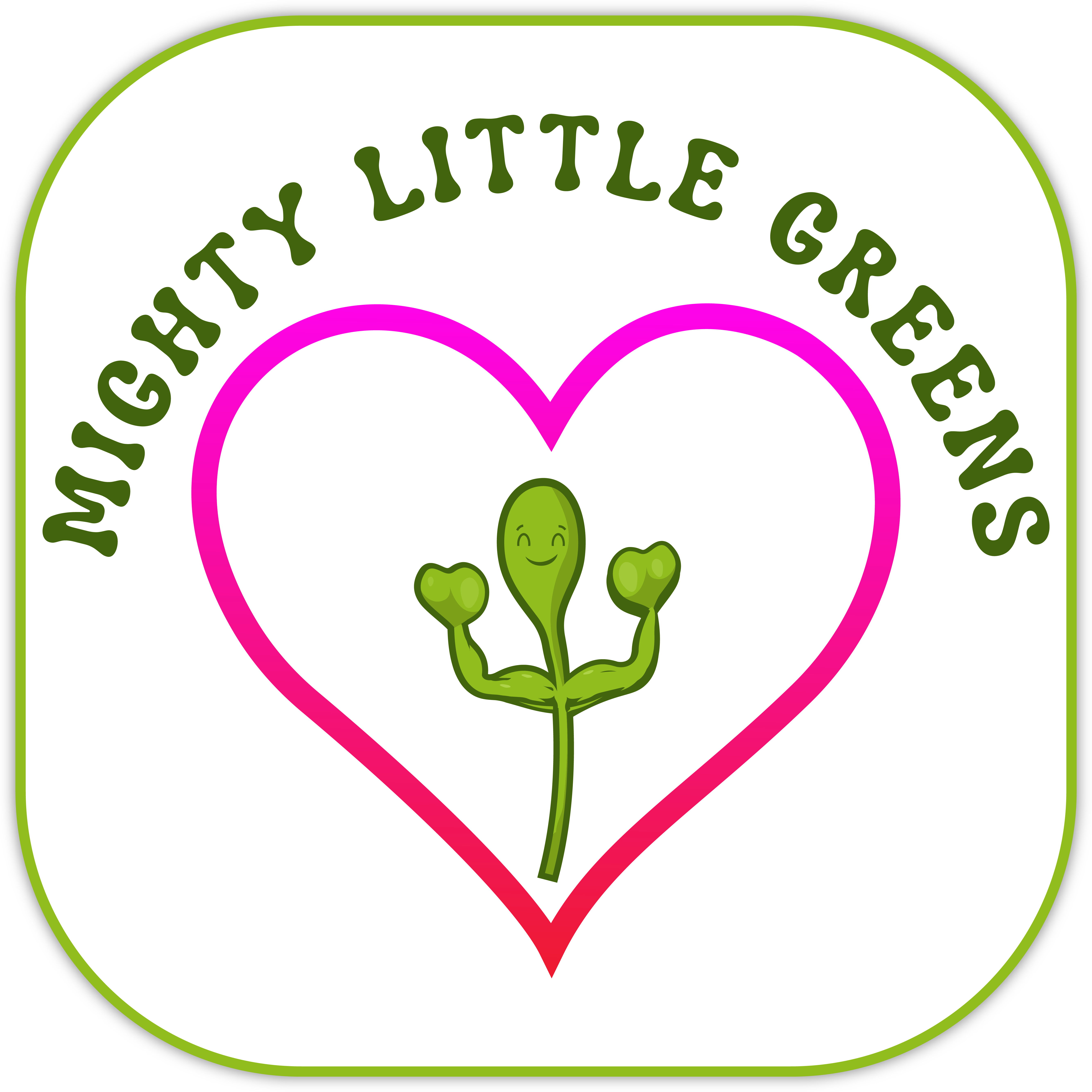 Mighty Little Greens Logo